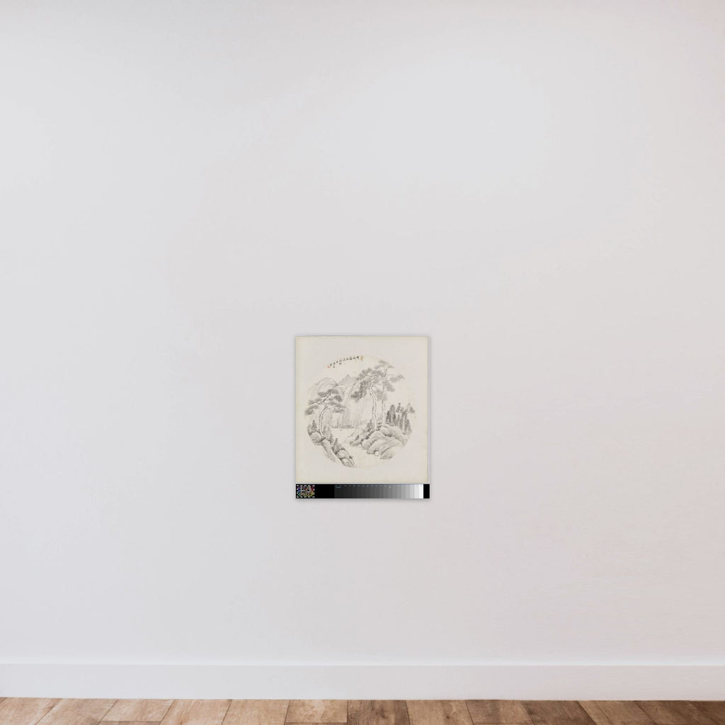 Albumblad unframed — shown to scale