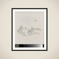 Albumblad framed