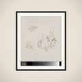 Albumblad framed