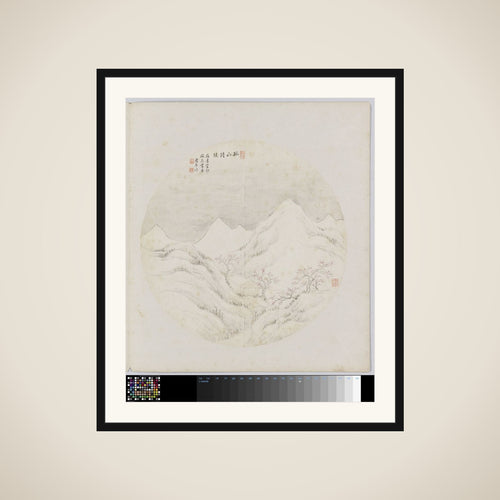 Albumblad framed