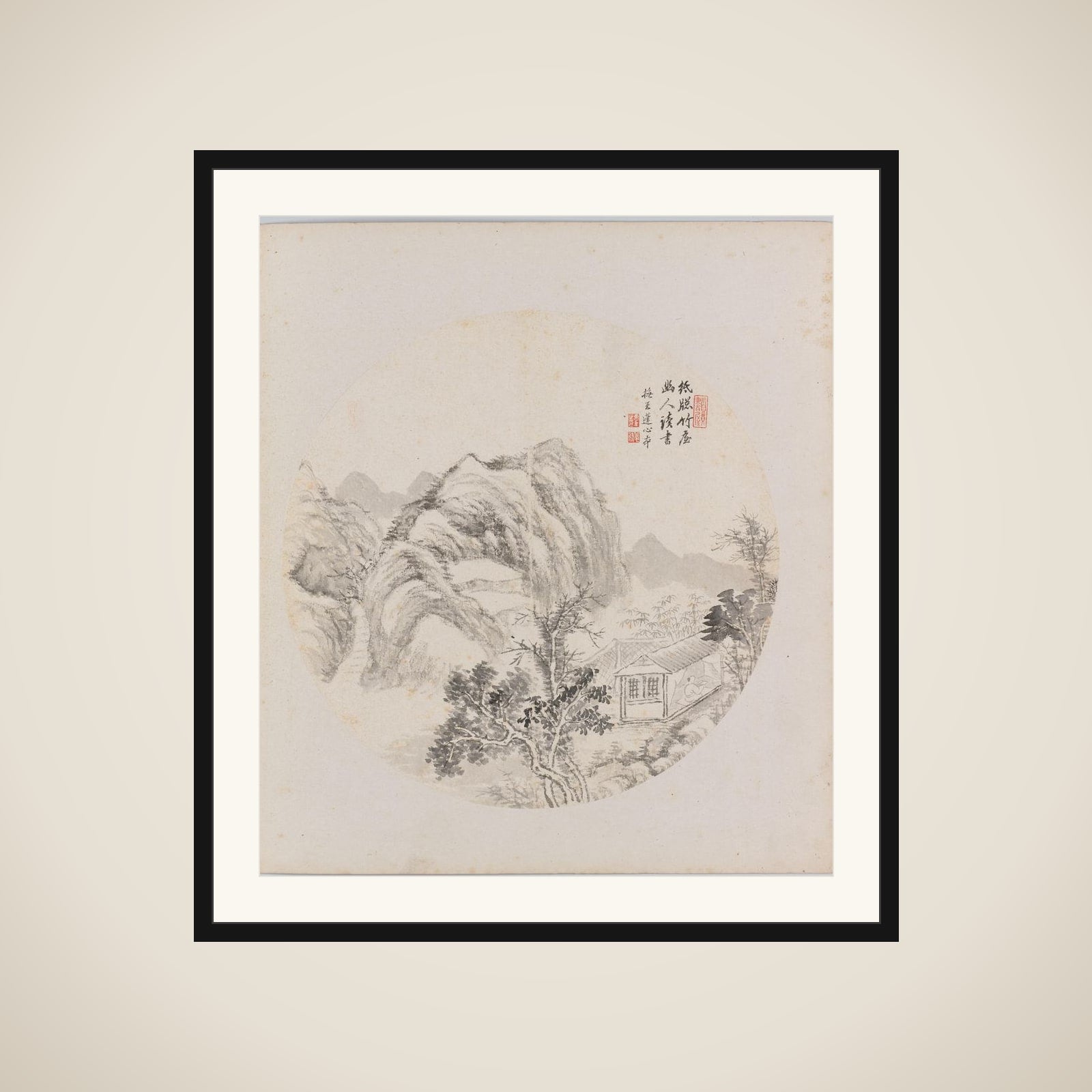 Albumblad framed