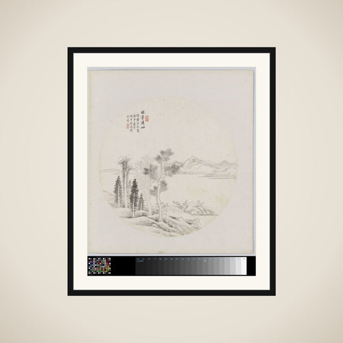 Albumblad framed