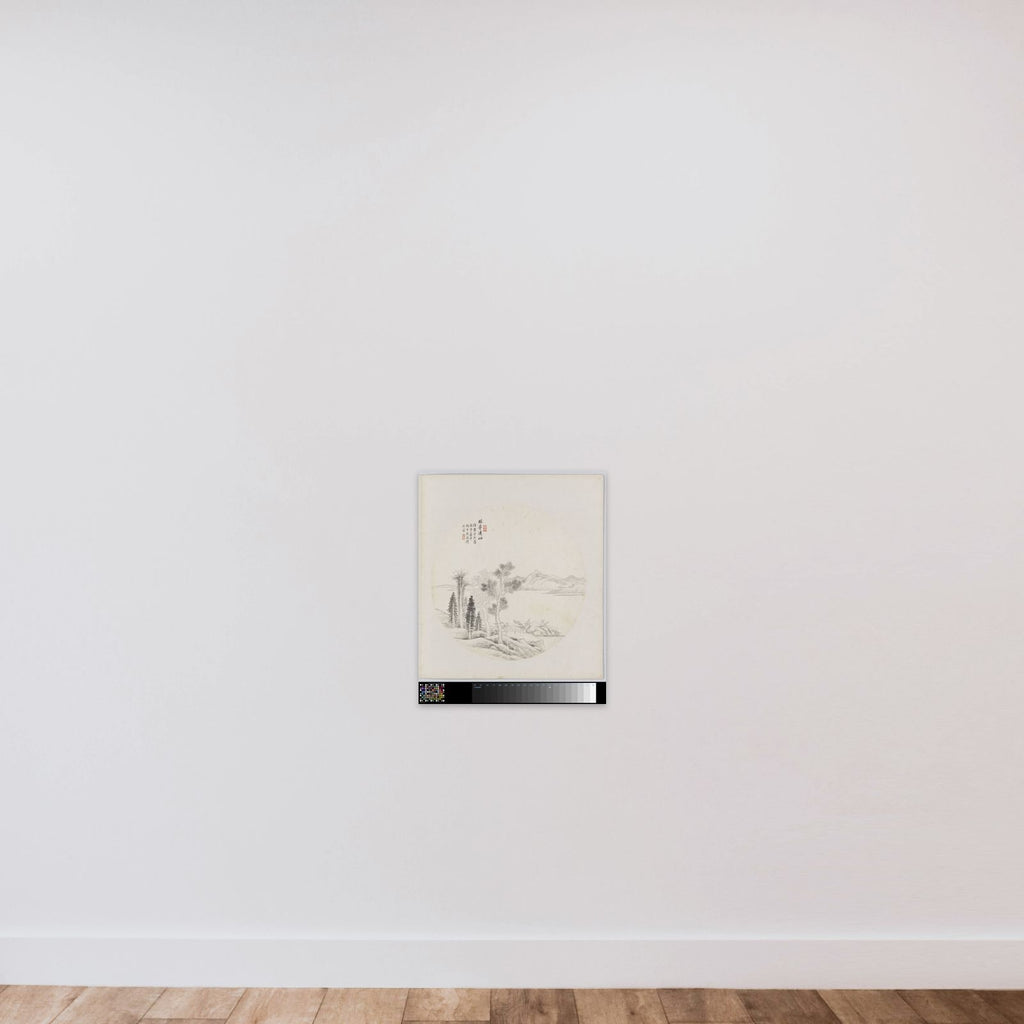 Albumblad unframed — shown to scale
