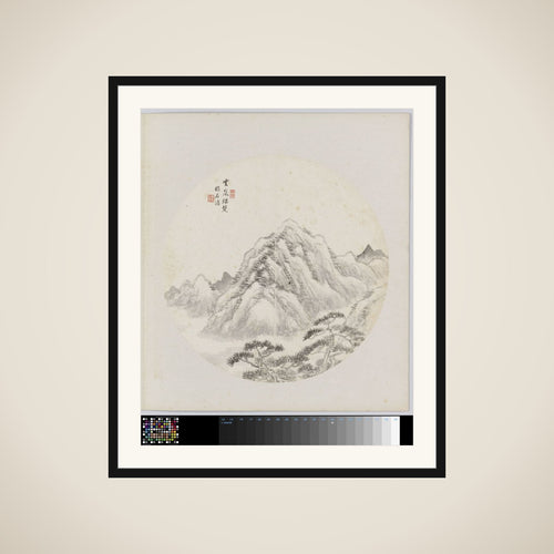 Albumblad framed