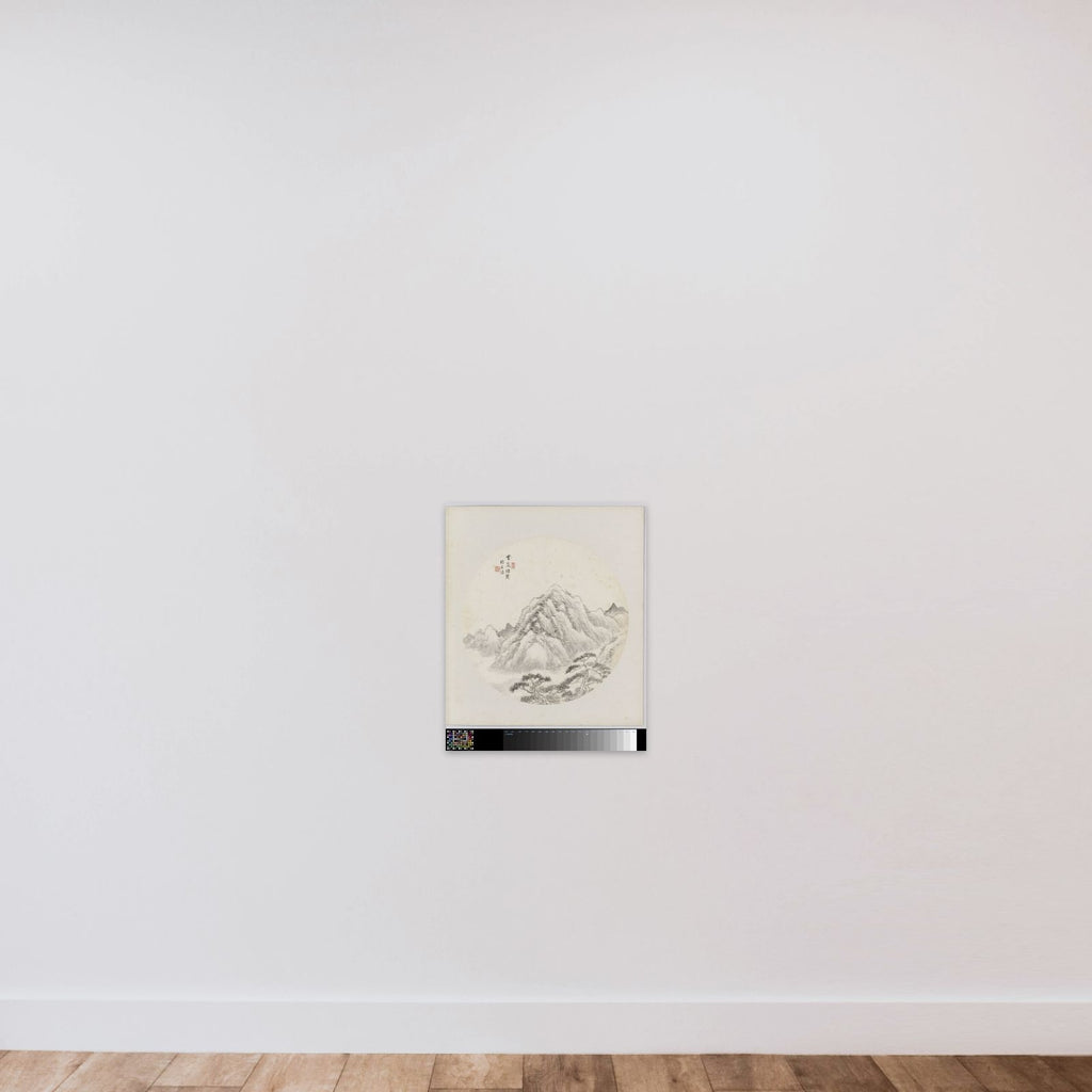 Albumblad unframed — shown to scale