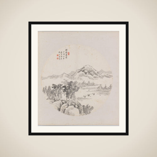 Albumblad framed