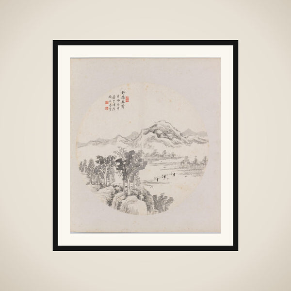 Albumblad framed