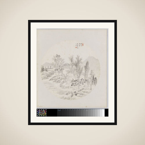 Albumblad framed