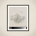 Albumblad framed