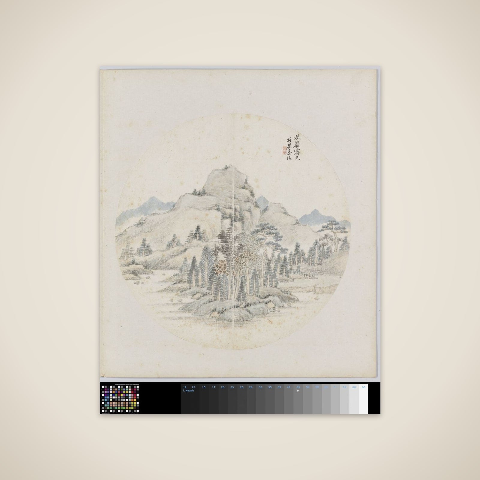 Albumblad unframed print