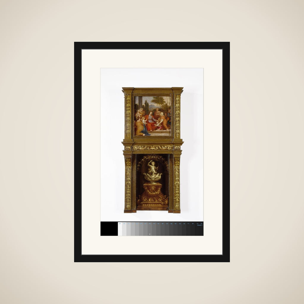 Christ Blessing the Children framed