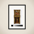 Toortsdragende Amor framed