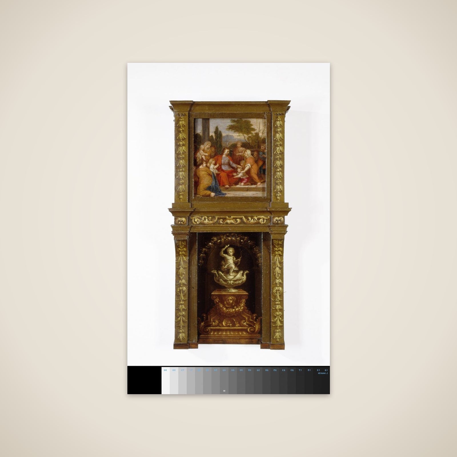 Toortsdragende Amor unframed print