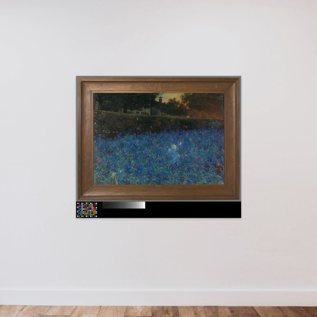 July ('Summer Luxuriance') unframed — shown to scale