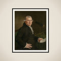 Portrait of Hendrick de Hartog framed