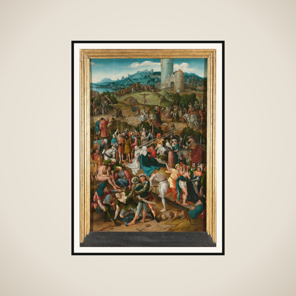 The Calvary framed