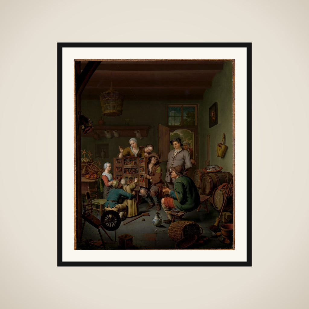 The Raree-show (’t Fraay Curieus) framed