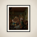The Raree-show (’t Fraay Curieus) framed