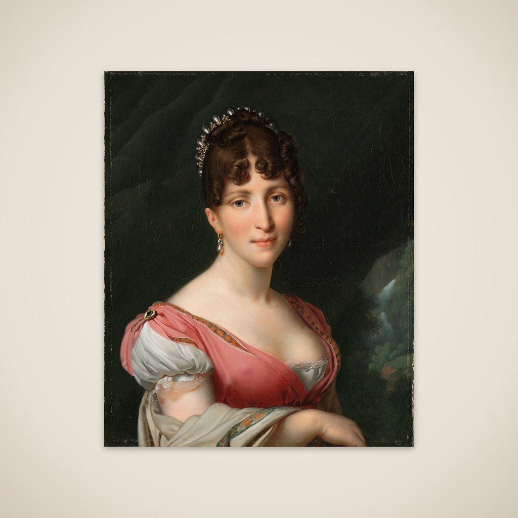Portrait of Hortense de Beauharnais (1783-1837) unframed print