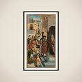 The Seven Works of Mercy framed