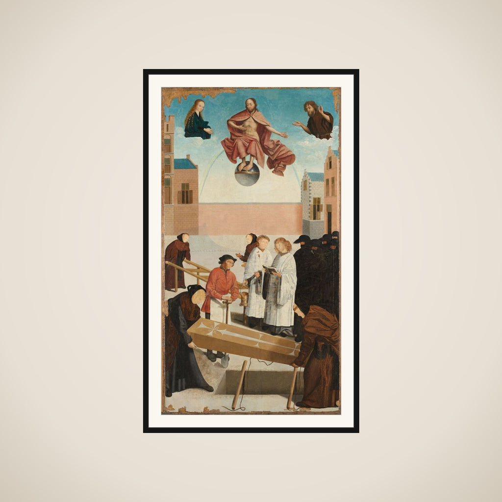 The Seven Works of Mercy framed