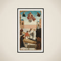 The Seven Works of Mercy framed