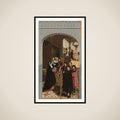 The Seven Works of Mercy framed