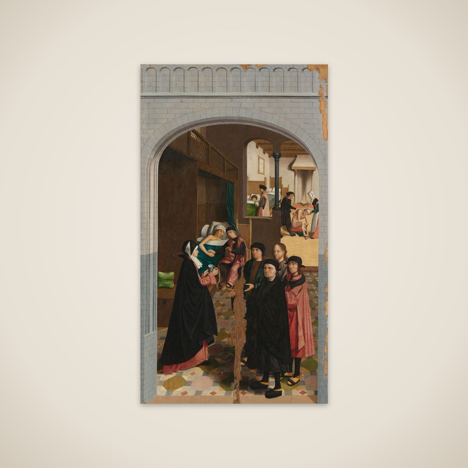 The Seven Works of Mercy unframed print