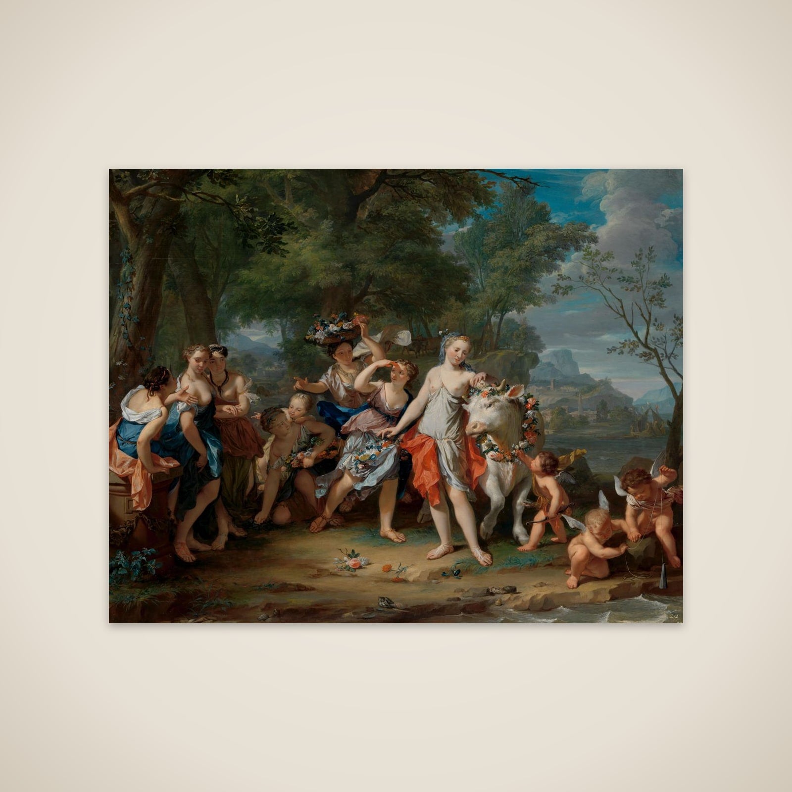 The Rape of Europa unframed print