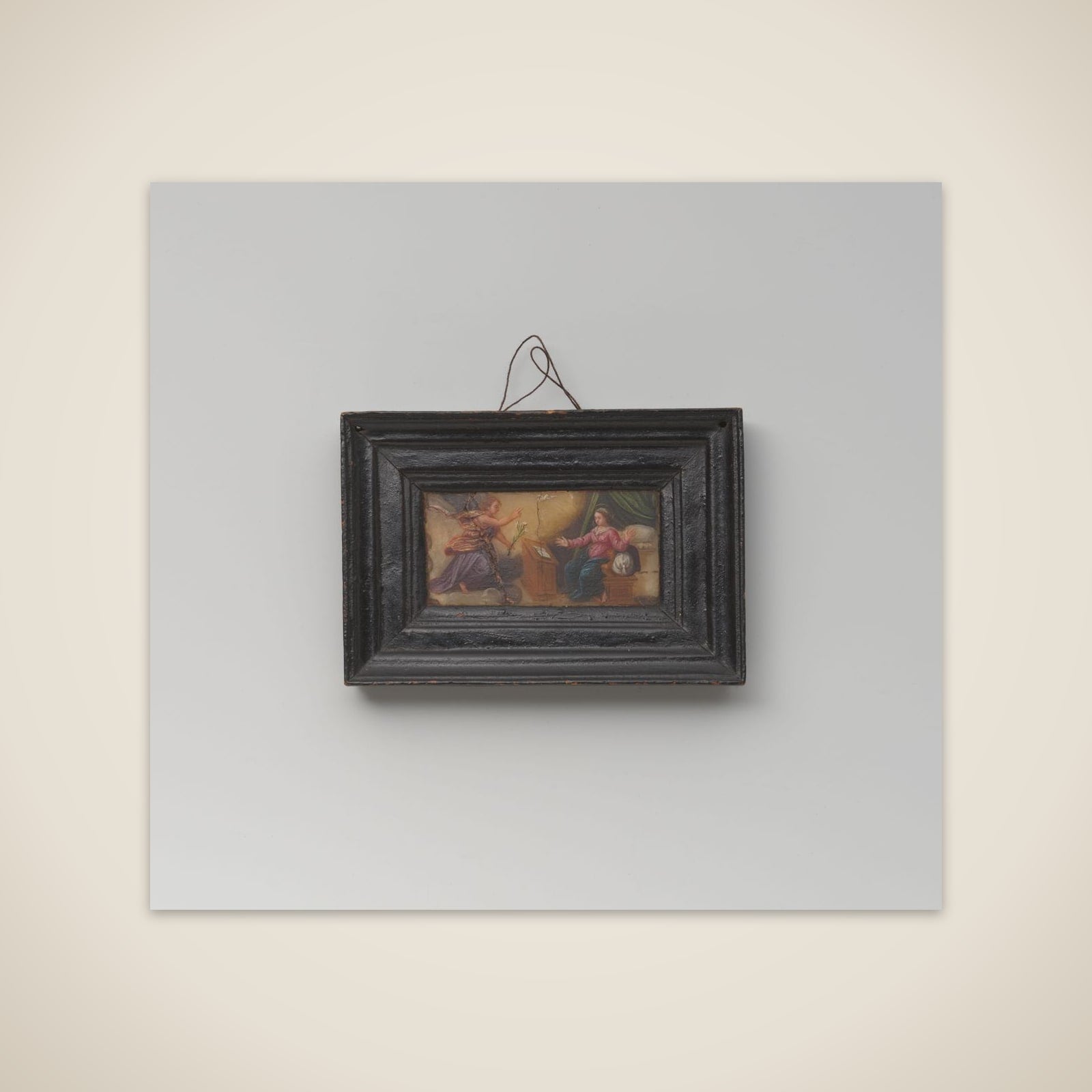 Schilderij met voorstelling van De Annunciatie unframed print