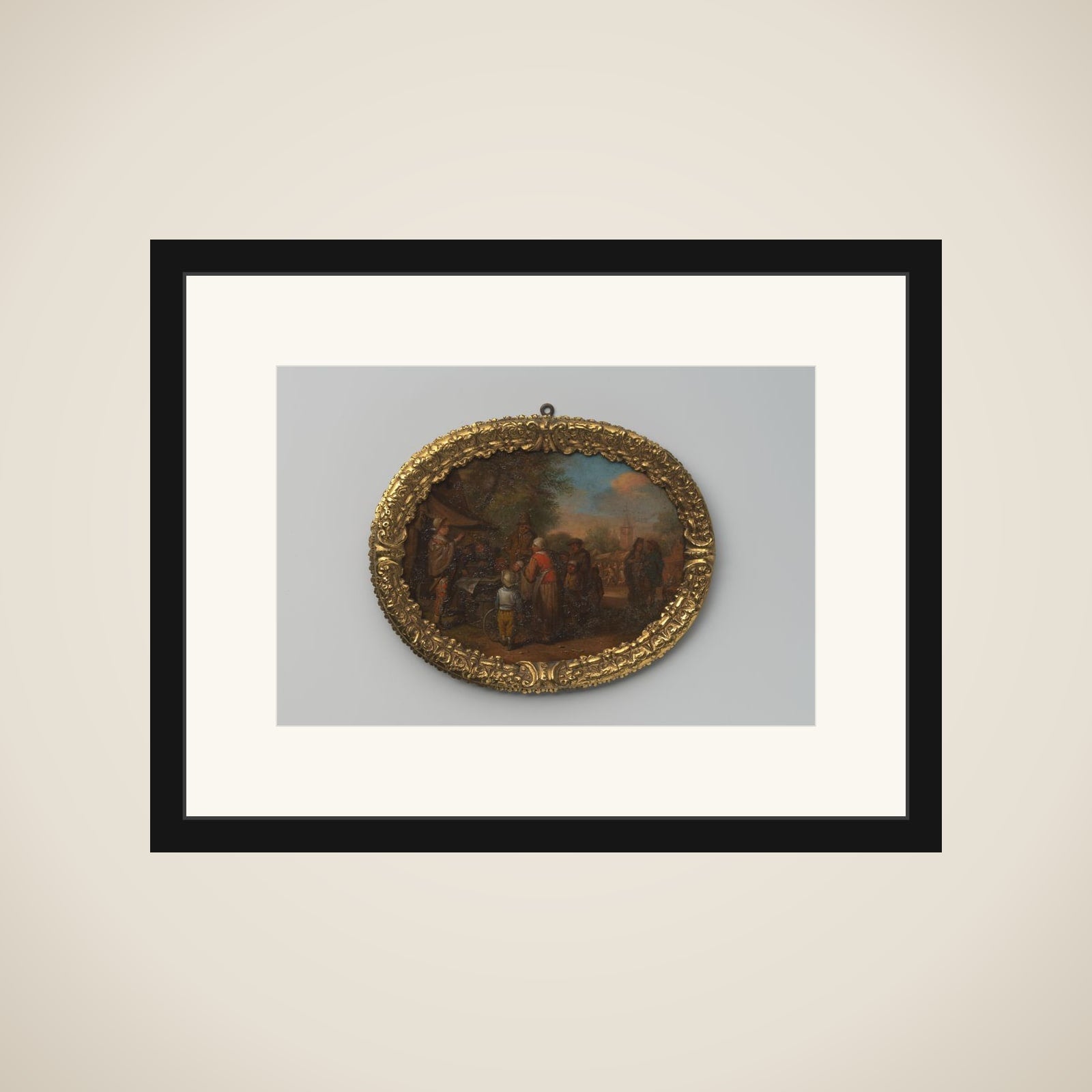 The Quack framed
