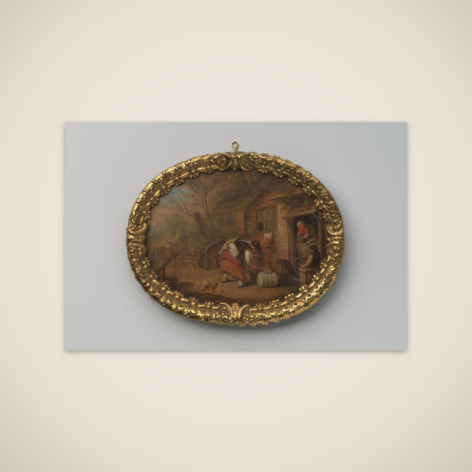 The Street Seller unframed print
