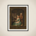 Portrait of Robert Muys and Maria Nozeman framed