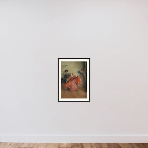 Airs and Graces, Opus CX framed — shown to scale