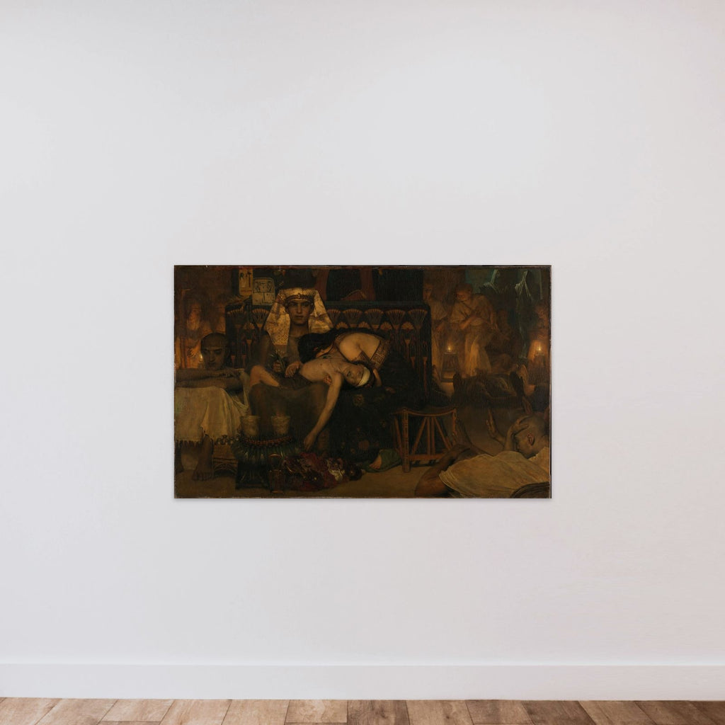 The Death of the Pharaoh's Firstborn Son unframed — shown to scale