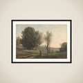 Souvenir of Les Landes framed