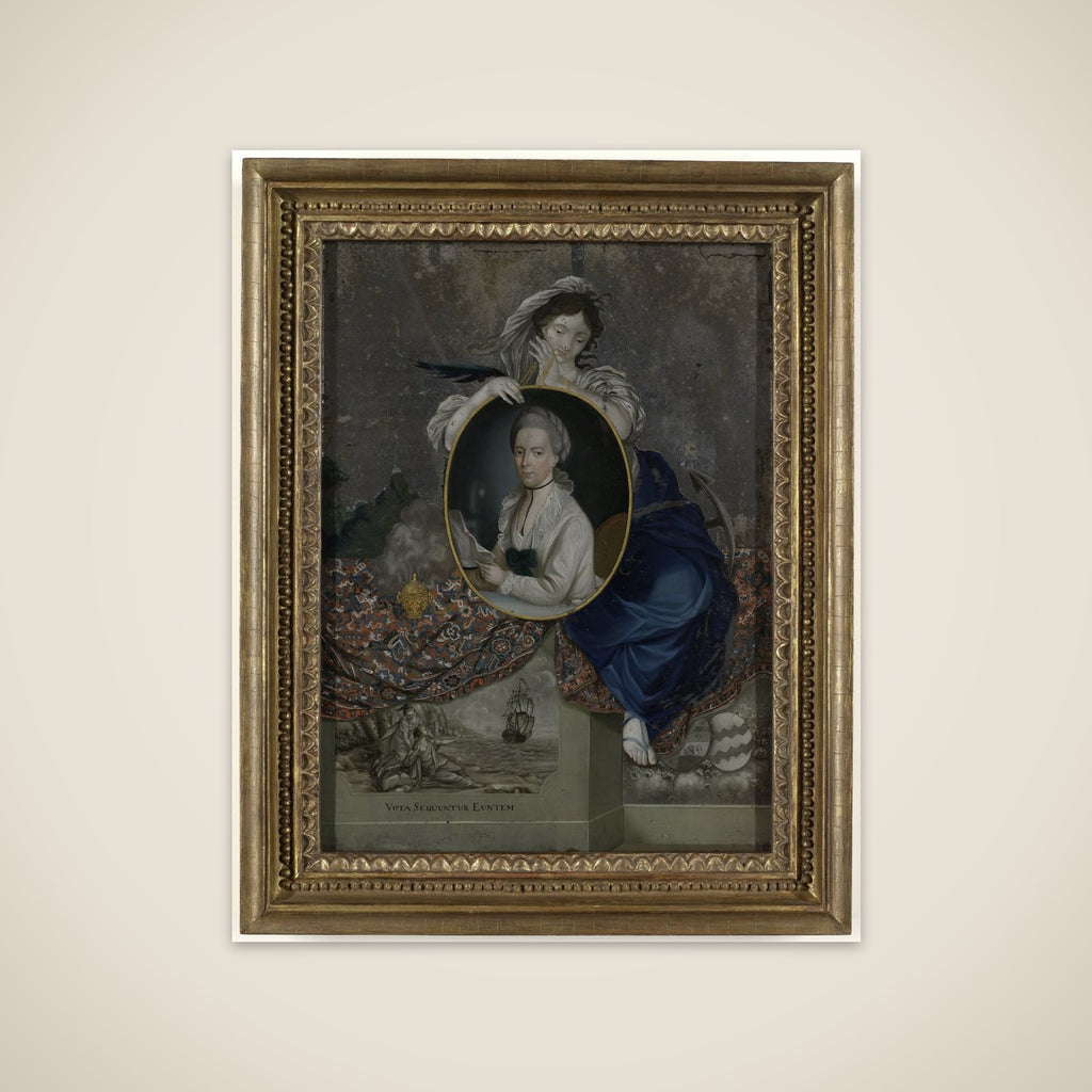 Portrait of Catharina van Braam Houckgeest unframed print