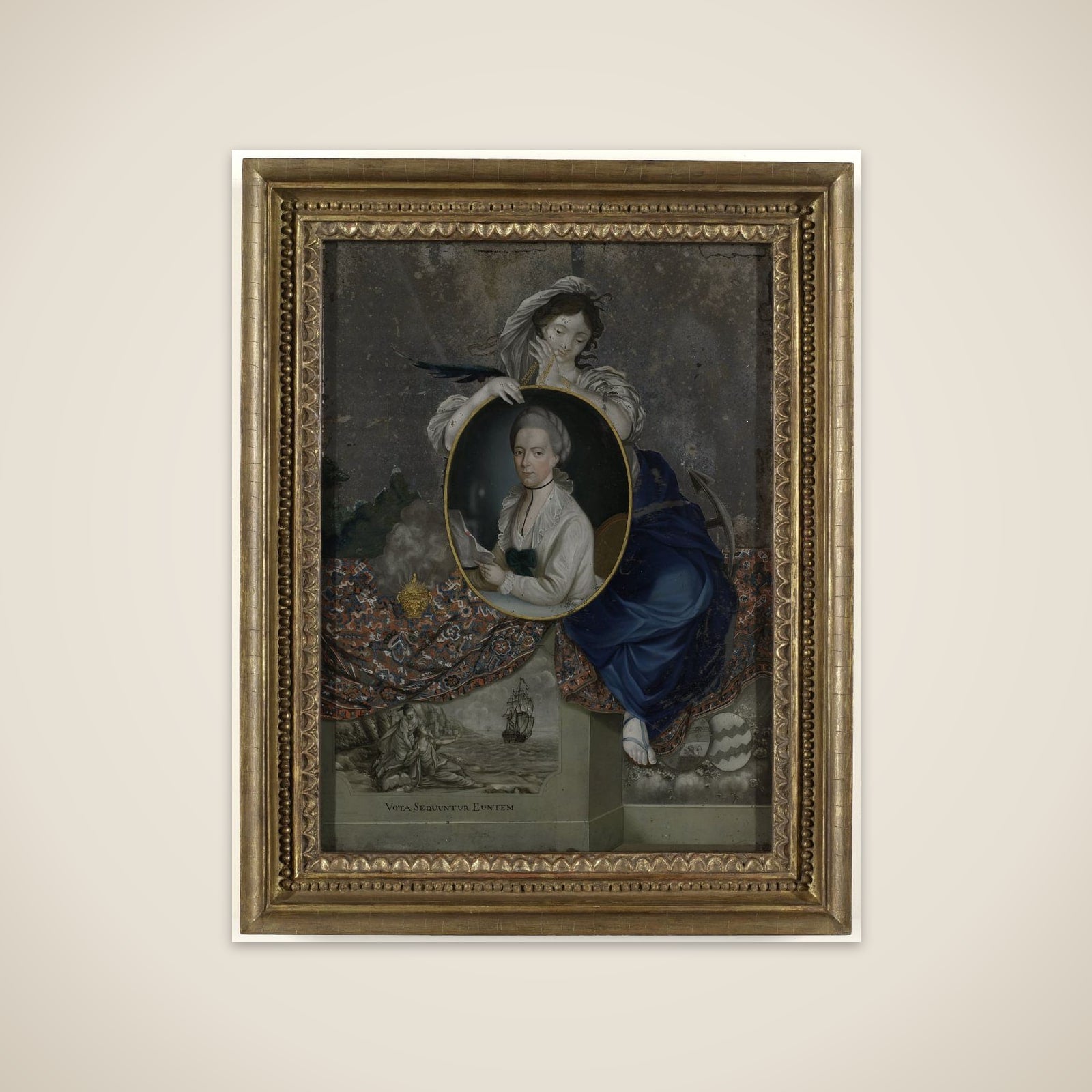 Portrait of Catharina van Braam Houckgeest unframed print
