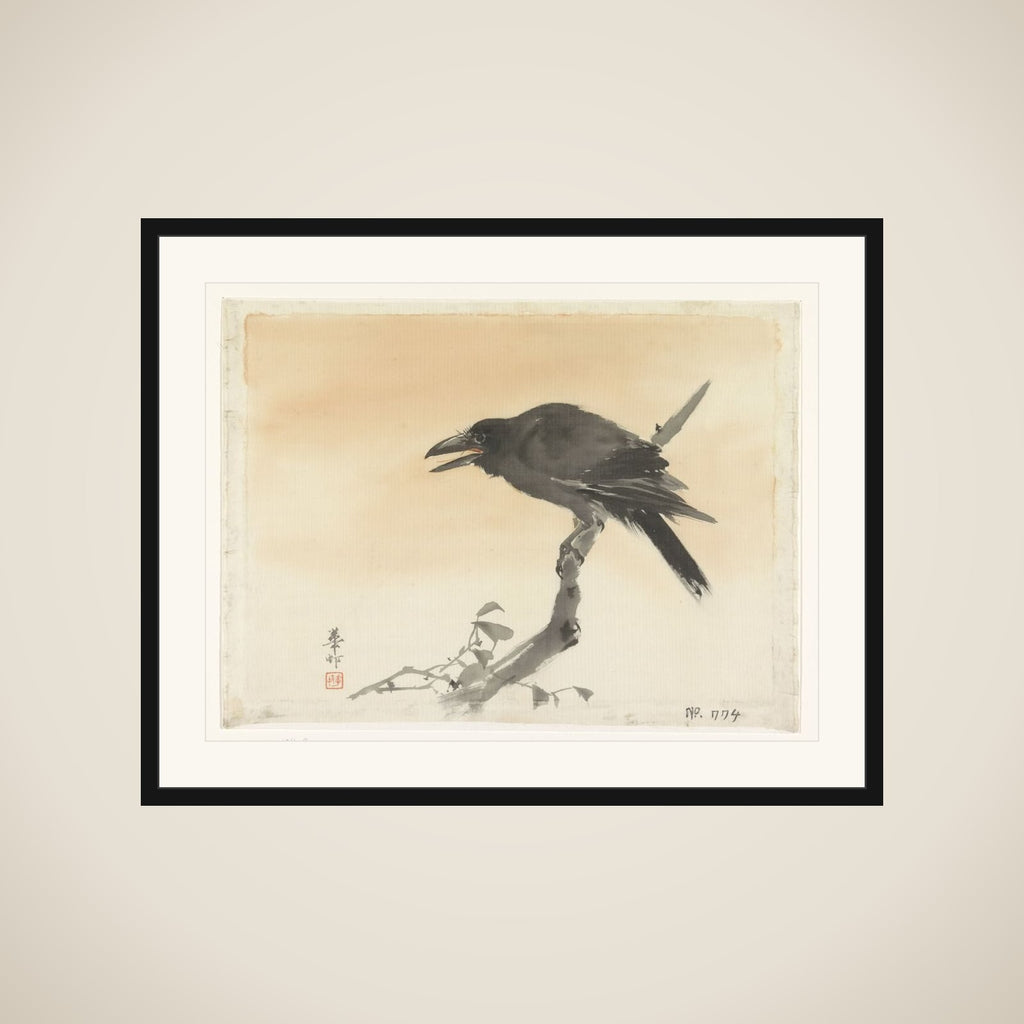 Kraai framed