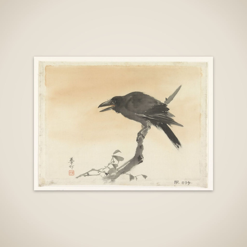 Kraai unframed print