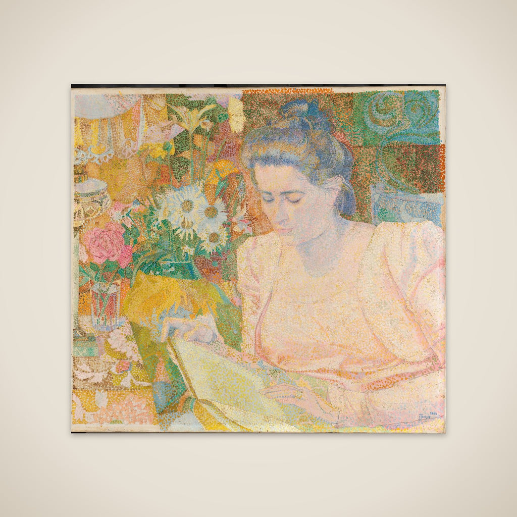 Portrait of Marie Jeanette de Lange unframed print
