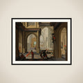 Iconoclasm in a Church framed