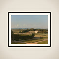 View of the Gardens of Villa Medici framed