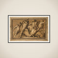Hercules Slays the Centaurs (Jupiter Defeating the Centaurs) framed