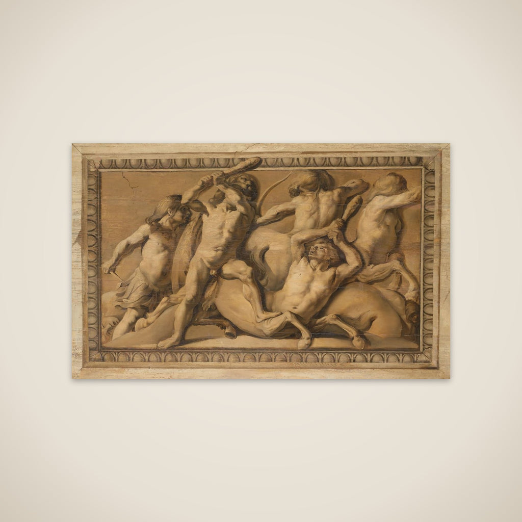 Hercules Slays the Centaurs (Jupiter Defeating the Centaurs) unframed print