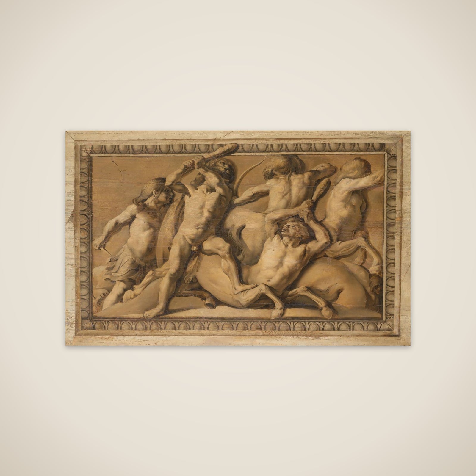 Hercules Slays the Centaurs (Jupiter Defeating the Centaurs) unframed print