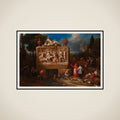 Fantasy Landscape with Saint Charles Borromeo framed