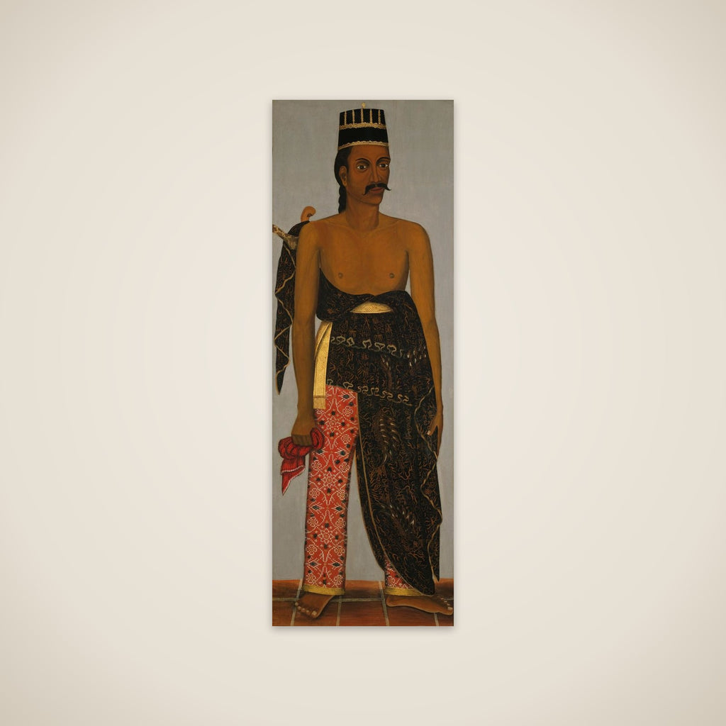 Javanese Court Officials unframed print