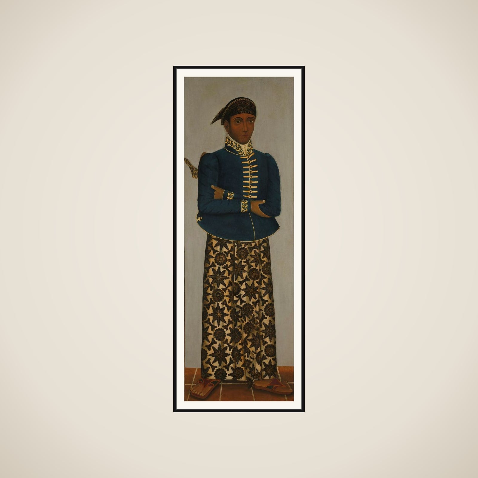 Javanese Court Officials framed