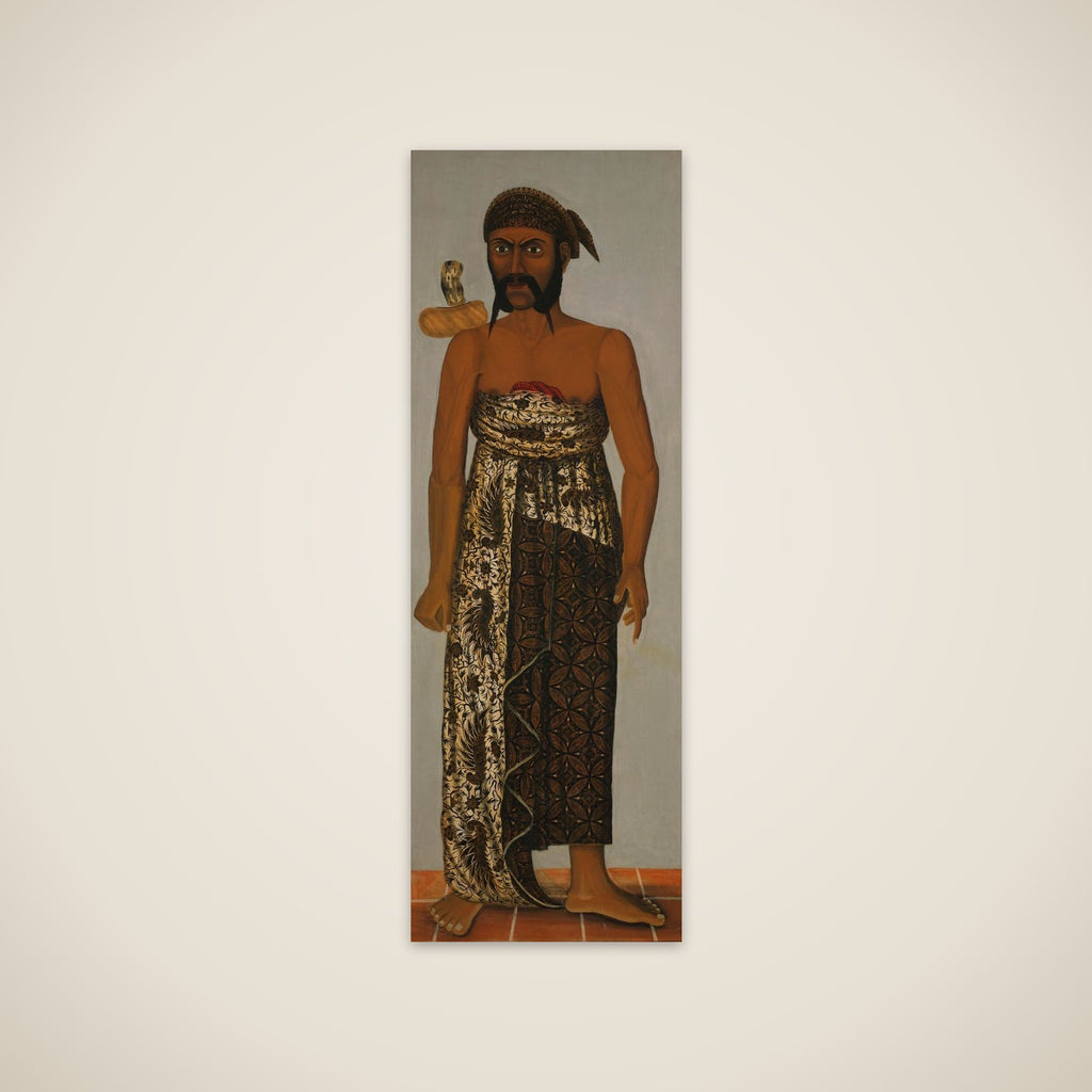 Javanese Court Officials unframed print